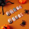 Various Styles Halloween Fake Nails Festive Atmosphere Handmade Wear Nail Girls