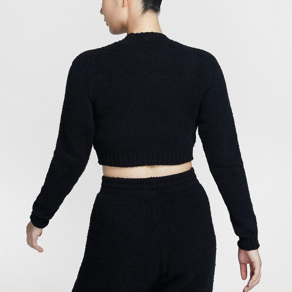 Nike Sportswear Phoenix Cozy Bouclé Knitwear Women's Black FZ1717-010