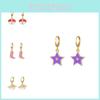 И облачные модные серьги-звезды для женщин, креативный простой дизайн, материал сплав