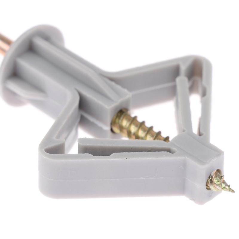 Набор из 20 шт. распорных дюбелей для гипсокартона с саморезами, самосверлящий, для стен дома, пробиваемый