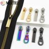 5-30 шт. Meetee 5# Пластиковые бегунки для молний для сумок, одежды, декора, пуллеры, палаток, домашнего текстиля, ремонта молний, швейные аксессуары