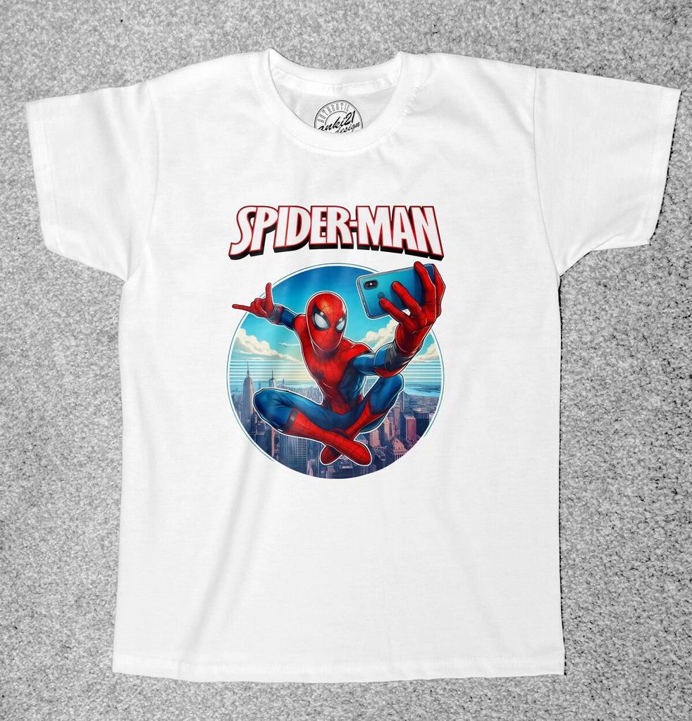 Spiderman 002 Childrens/Kids Adult t shirts/t-shirts