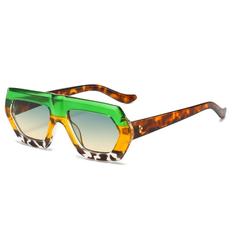 New Irregular Square Sunglasses Women Men Retro Shades Gradient Female Luxury Sun Glasses Fashion Feminino Uv400