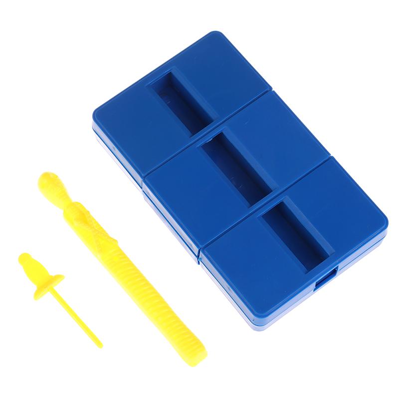 Коробка для фокусов Мумия Разрезанная на три секции Восстановление Волшебный трюк Реквизит Игрушки