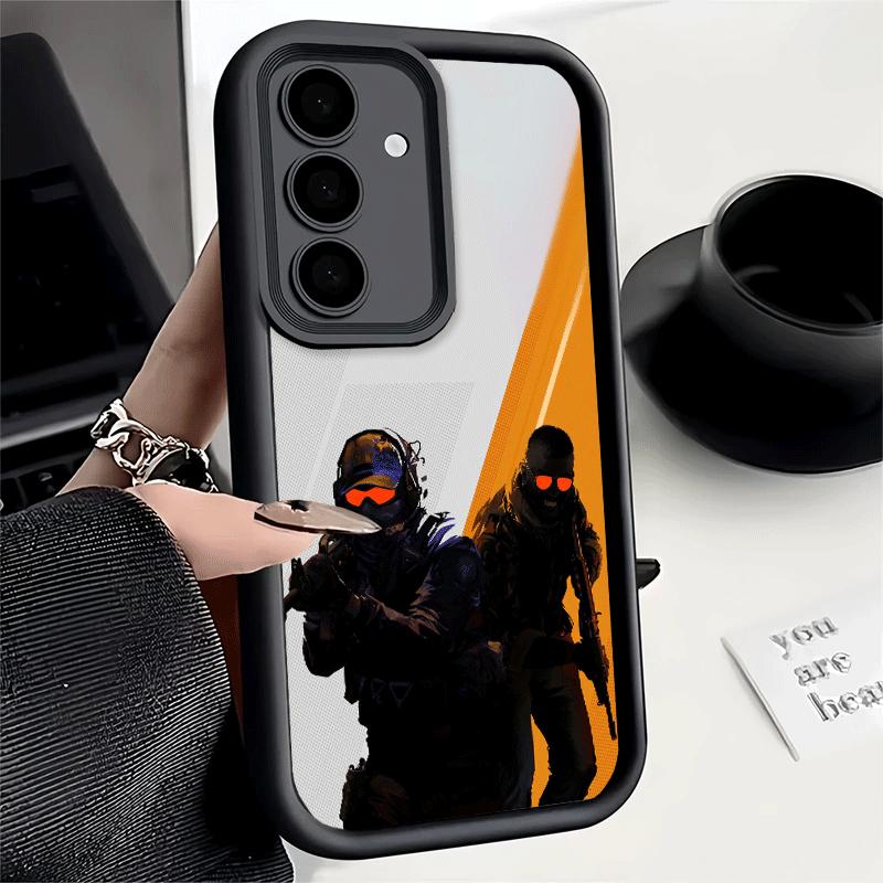 Чехол для телефона Samsung Galaxy S26 S25 Ultra S24 FE Counter Strike Cs Go Оболочка S23 Plus S22 + S21 S20 5G Мягкий силикон Funda