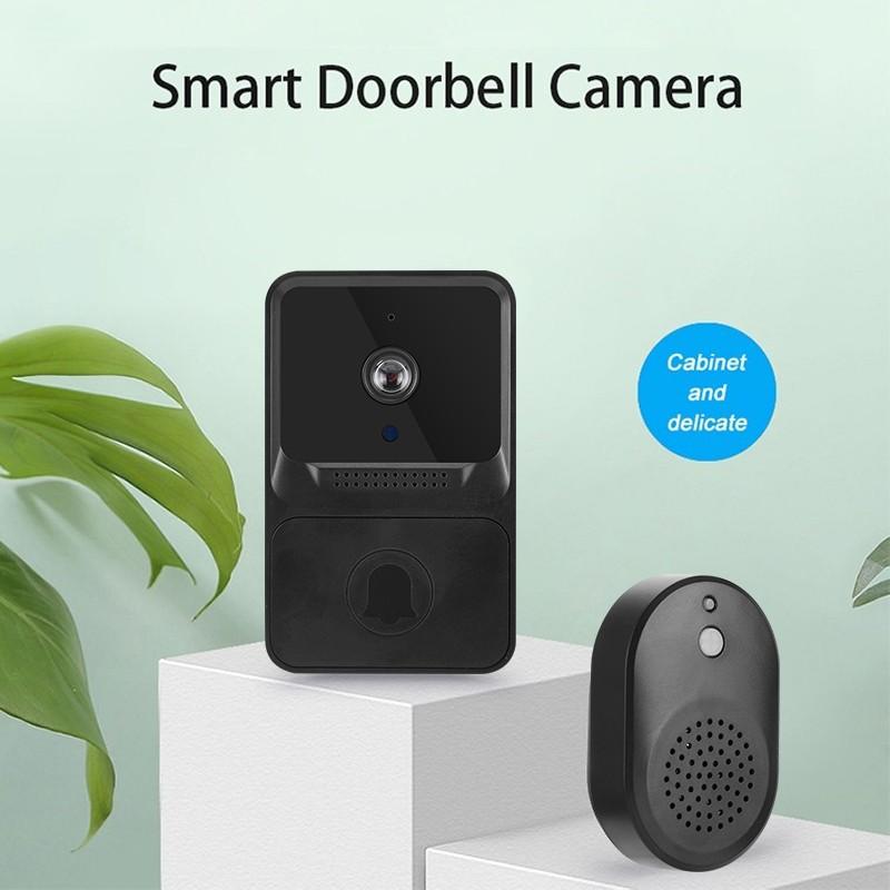 Умный беспроводной видео дверной звонок, цифровой визуальный домофон, WI-FI дверной звонок, водонепроницаемая электронная камера безопасности для швейцара