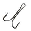 Perforated Size 1 2 4 6 8 Durable Head Jig Bass Fishook Fly Tying  Fish Bait Double Fishing Hook