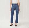 Nordic Niche TOT Original Classic Mid-High Waist Straight-Leg Twisted Seam Washed Jeans