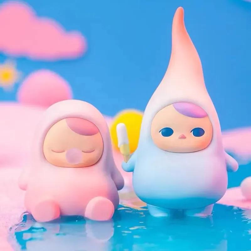 PUCKY Серия расслабляющих бобов Слепой случайный бокс Игрушки Модель Подтвердите стиль Милая аниме фигурка Сюрприз Подарок для девочек
