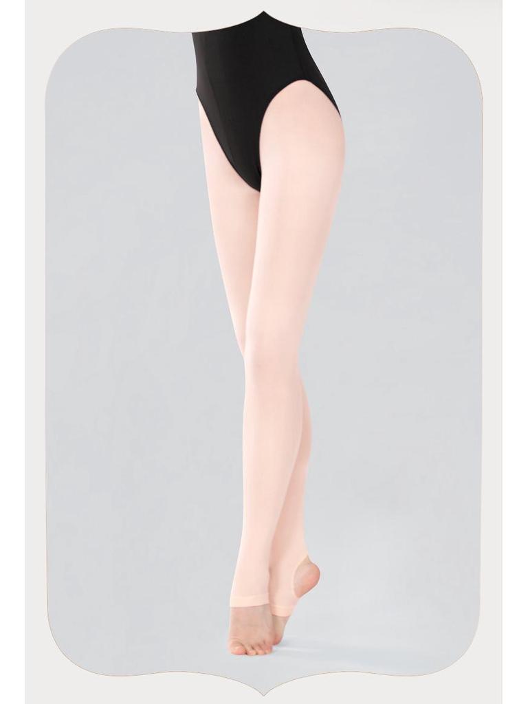Танцевальные носки для девочек: Профессиональные тренировочные колготки, тонкие бархатные балетные колготки с закрытым носком