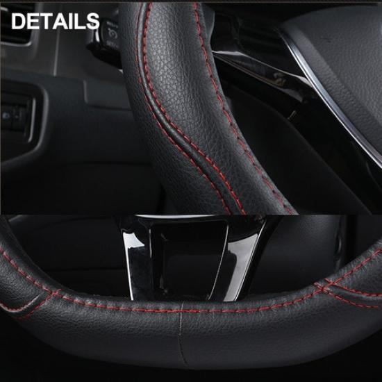Car Steering Wheel Cover for Subaru WRX 2015 2016 -  WRX STI 2015- 2018