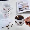 Cartoon Ceramic Mug with Spoon