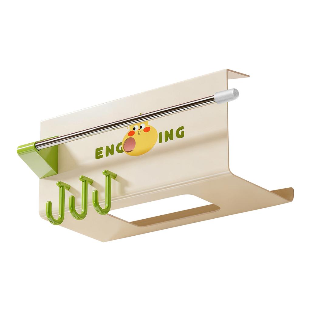 Decorative Tissue Box Holder, Wallpaper Holder With Hooks, No-drill Toilet Paper Holder | Suitable For Bathrooms, Toilets, And Kitchens