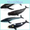 Реалистичная мягкая ПВХ модель морского животного, коллекция игрушек, включающая синего кита, кашалота, горбатого кита и других.