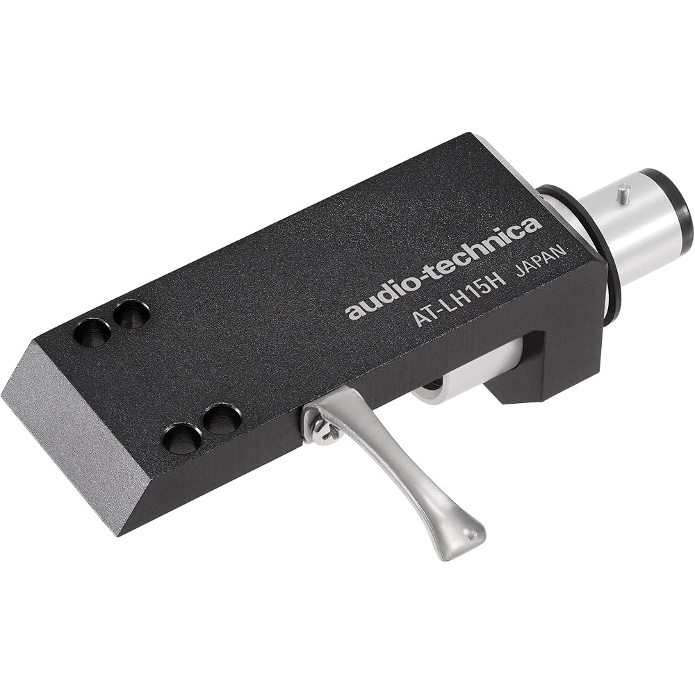 Audio-Technica AT-LH15H Headshell, Aluminum, Medium Weight Model