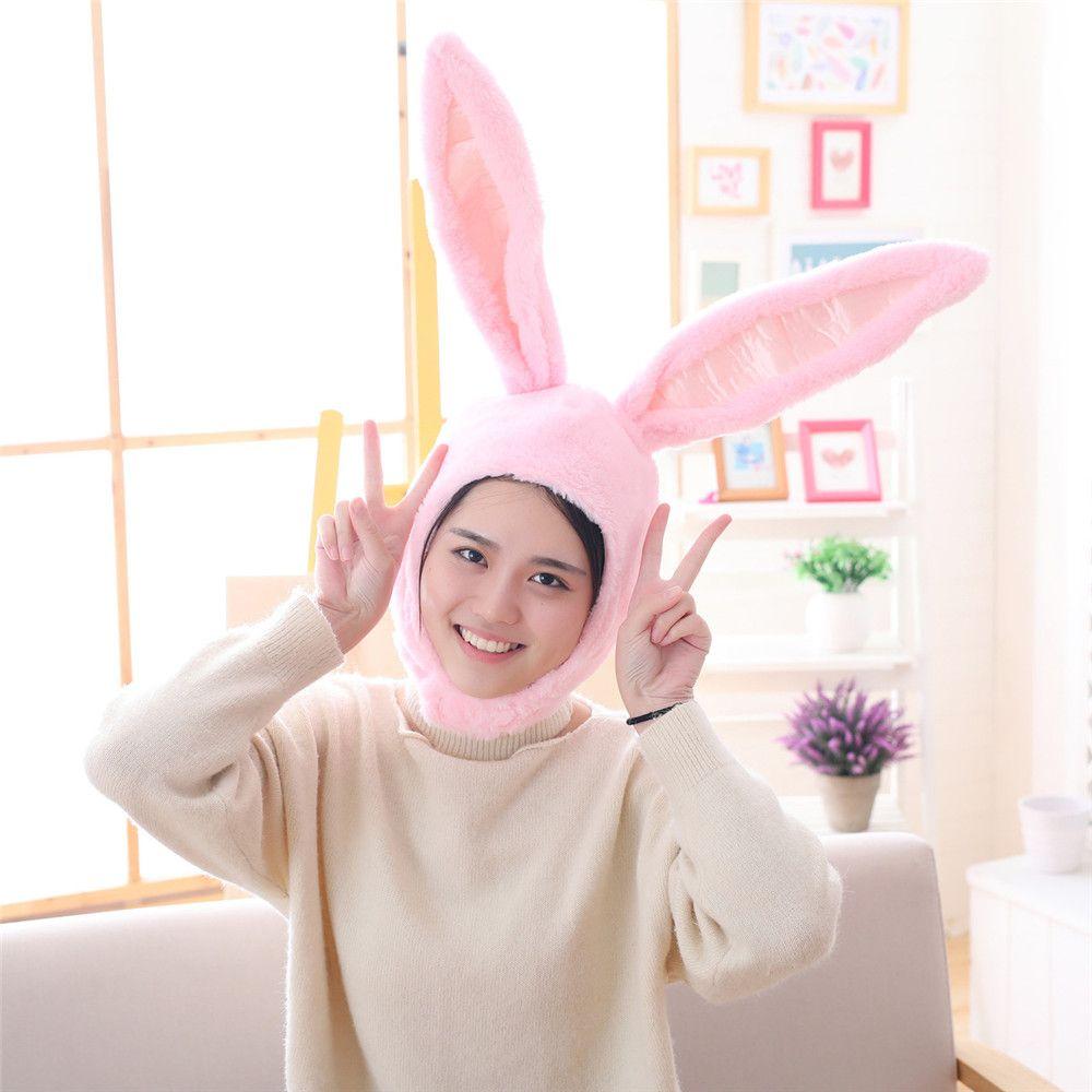 Plush Costume Decorations Photography Props Rabbit Hat Bunny Ears Hat Holiday Party Favors Hat