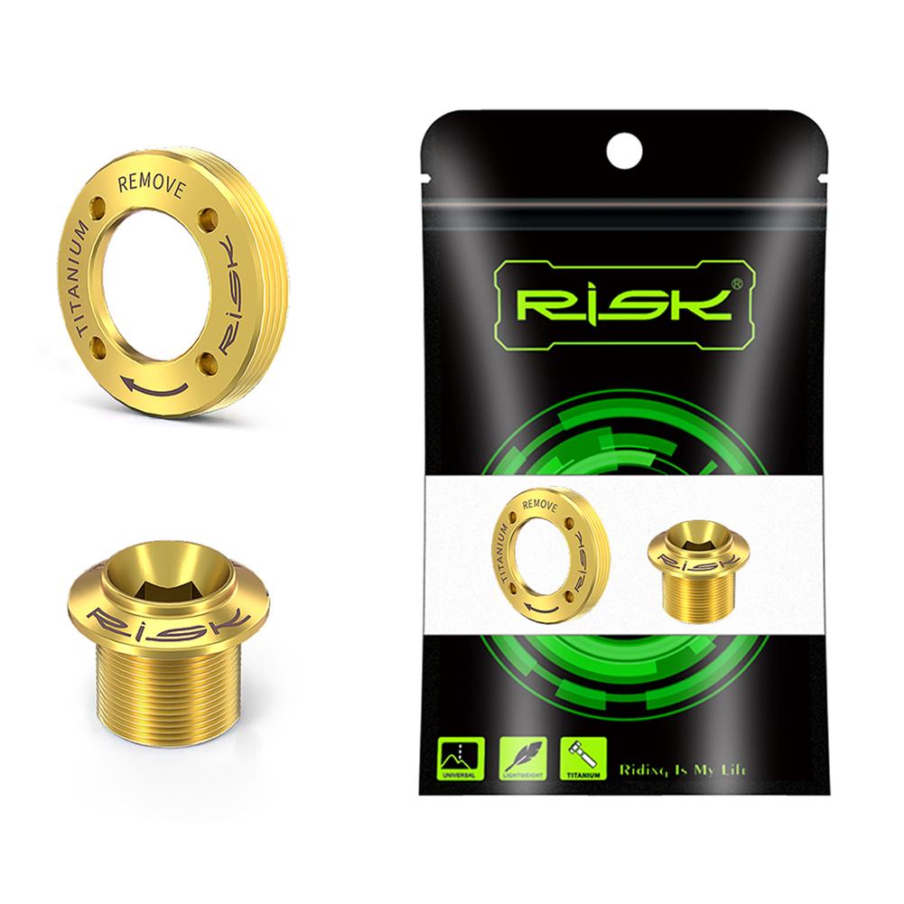 Titanium Alloy Crank Bolt Locking Screw W/ Crank DUB Cap Fixing Crank Screw Bike Cranket Fixing Bolt for SRAM NX-GX-XX1-EAGLE