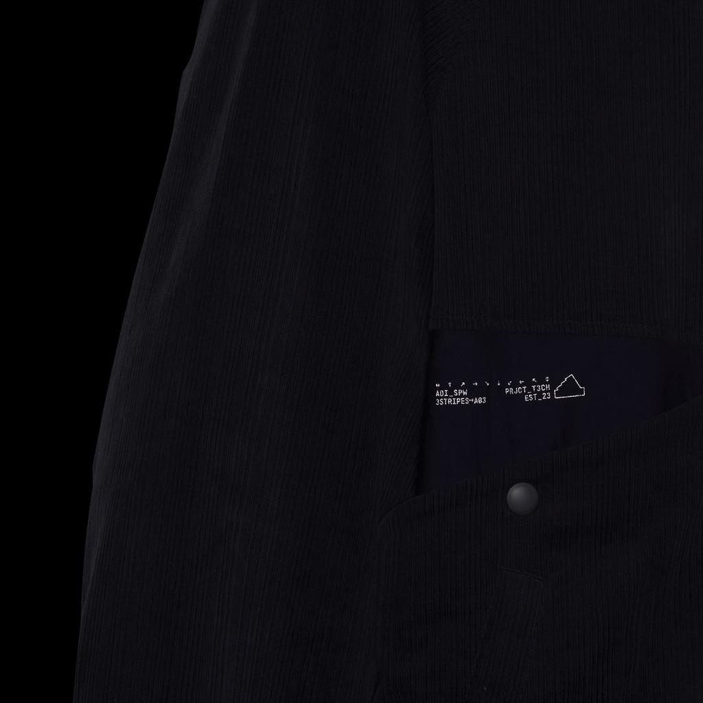 Adidas FW24 Tech Textured Series Workwear Style Sports Casual Jacket Men Jacket Legendary-Ink-Blue JI8686