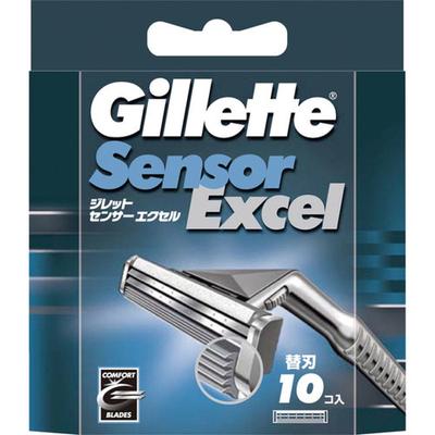 Gillette Sensor Excel Сменное лезвие Gillette Sensor Excel, 10 шт.