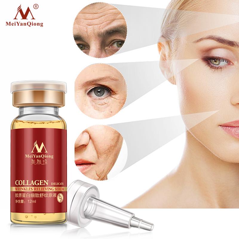 Сыворотка для лица с коллагеном 12 мл - Жидкий коллаген против старения и удаления морщин
