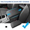 2024 2025 2026 Накладка на центральную консоль Sorento для Kia Sorento (LX/S/EX/SX/SX Prestige/X-Pro SX Prestige),Водонепроницаемая и удобная кожаная накладка на подлокотник