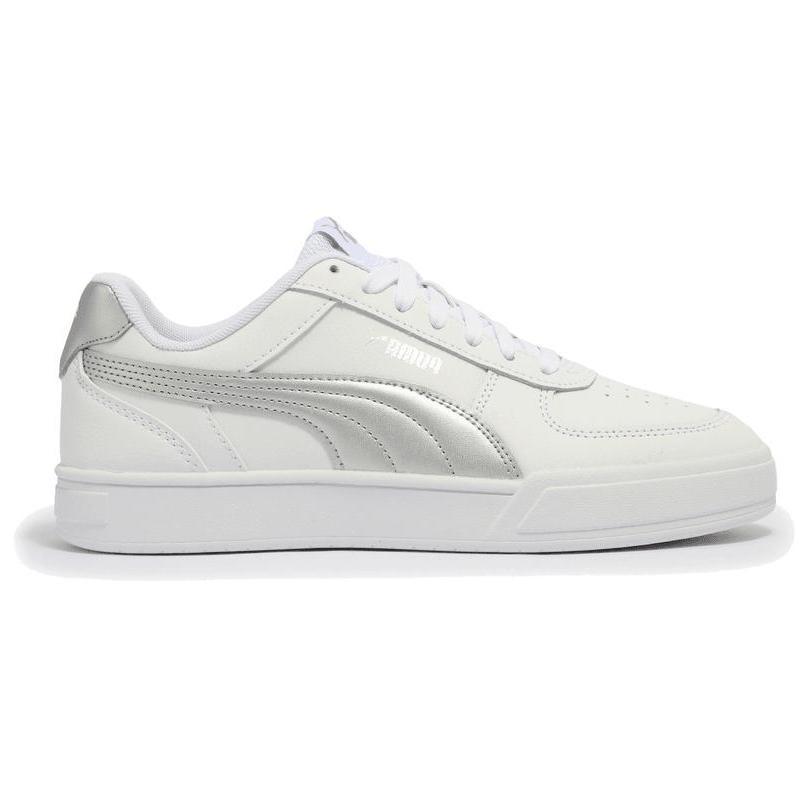Puma Caven Comfortable Versatile Low-Top Sneakers Unisex Sneakers White Silver 380810-43