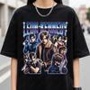 Футболка с принтом Leon Kennedy из игры ужасов Женская Унисекс Повседневная Хлопковая Футболка с Принтом Креативная Уличная Одежда Топы Футболки Подарок Девушке