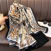 New Spring and Summer Scarf for Women's Sun Protection Shawl with Travel Beach Towel Temperament Scarf Neck Protection