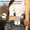 Portable Waist Fan Hanging Neck Fan Mini USB Rechargeable Portable Waist Clip Fan for Outdoor Sports Working Travel Small Fan