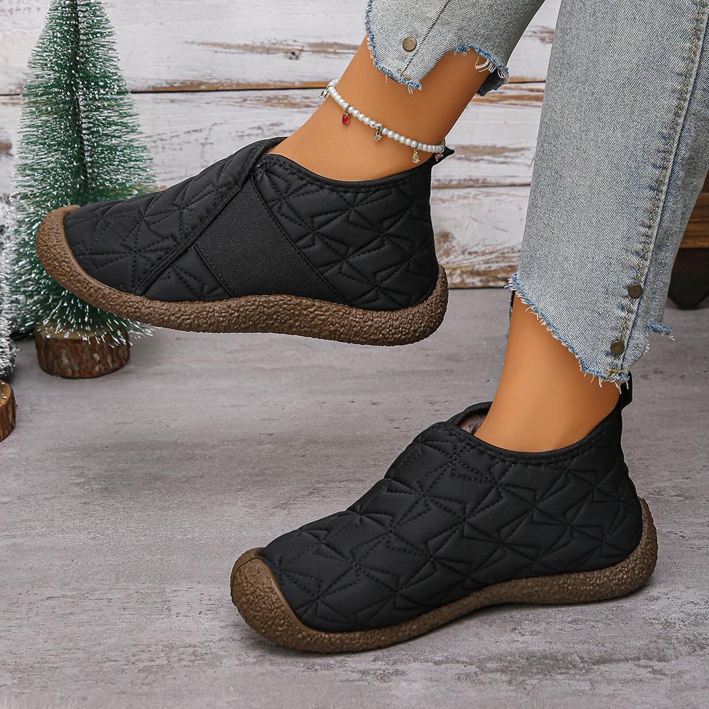 Женские высокие хлопковые кеды, на мягкой подошве, противоскользящие, флисовые, утолщенные, легкие, повседневные и теплые хлопковые ботинки