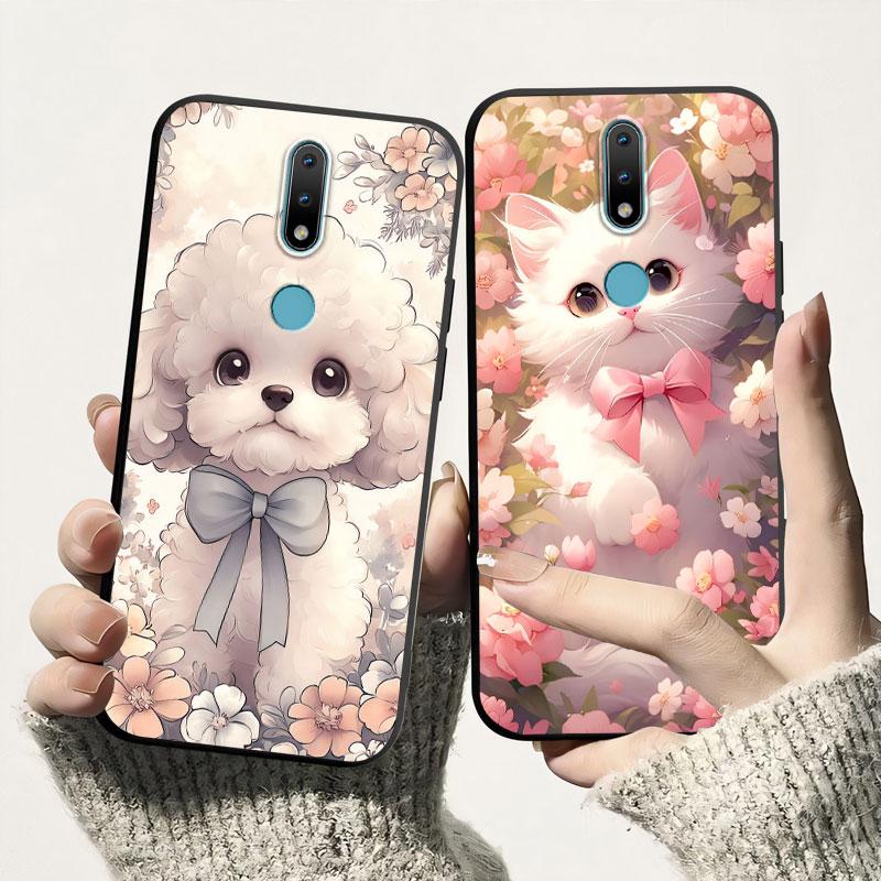 Protector For Nokia 2.4 1.4 3.4 5.3 5.4 6.2 Case Shockproof Soft Silicone For Nokia 7.2 6.3 8.3 5G Back Cover TPU Phone Case