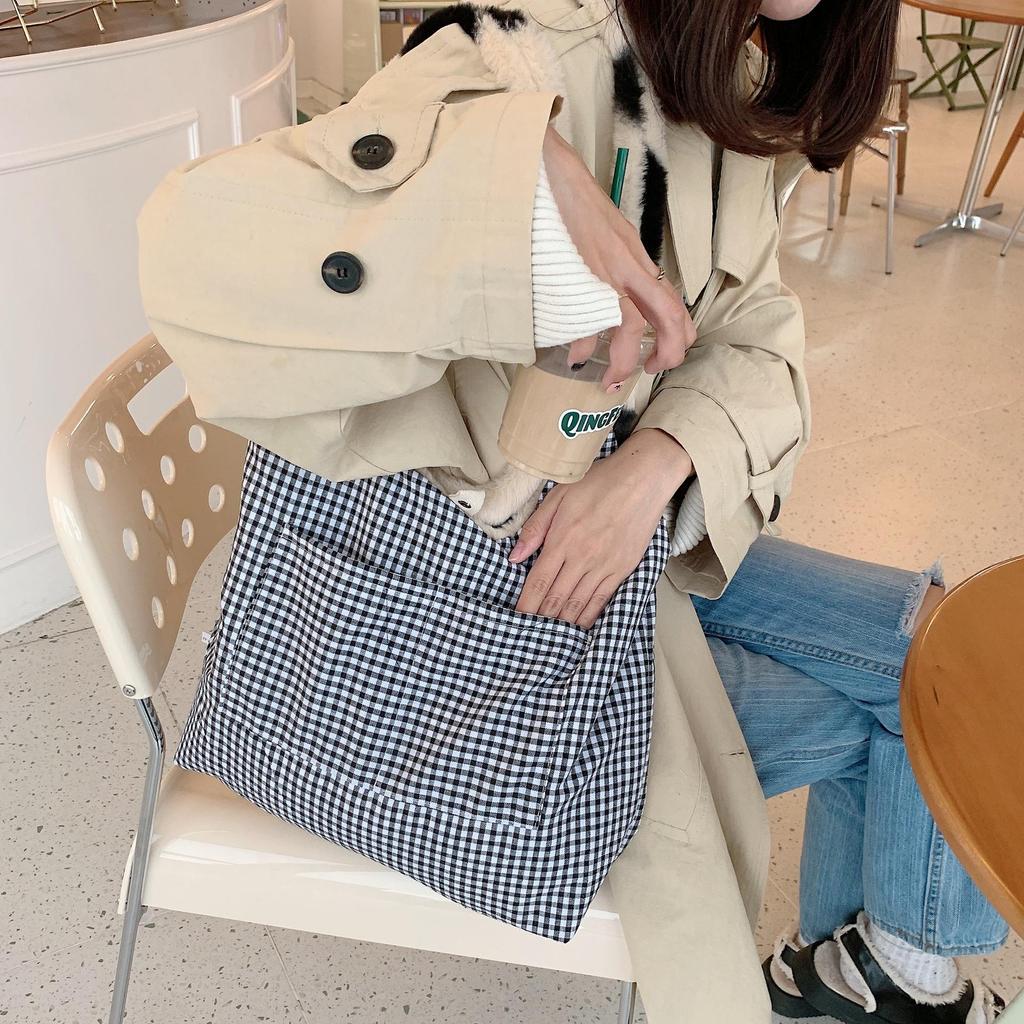 Women Autumn Winter Plush Love One Shoulder High Capacity Tank Top Bag