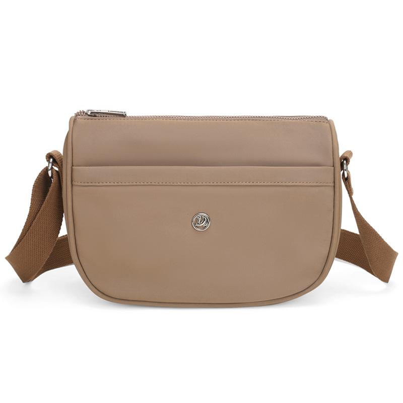 Легкая однотонная нейлоновая сумка кроссбоди Женская сумка Сумка через плечо для мамы