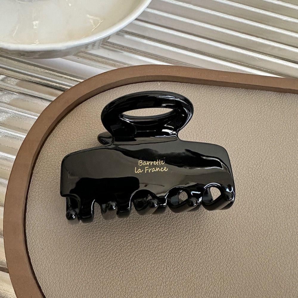 Hair Clip Acrylic Hair Claw Geometrric Women Shark Clip Gifts Square Hair Claw Party