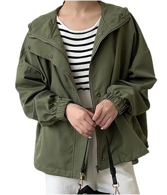 Mountain Short Large с военным темным открытым для коротких хаки [Meluse] Parka, Женская, Весна, Куртка, Верхняя одежда, Пальто, Весна/Осень, Large,