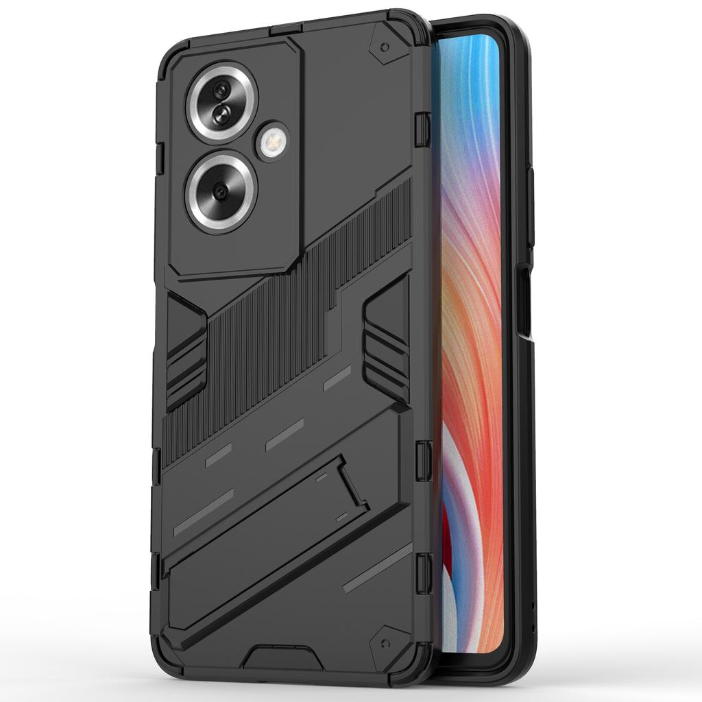 Для Oppo A79 5G/A2 5G Чехол для телефона Устойчивый к царапинам PC+TPU Чехол-подставка