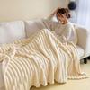 Thickened Flannel Blanket Comfortable Office Nap Blanket Multifunctional Plush Blanket Winter