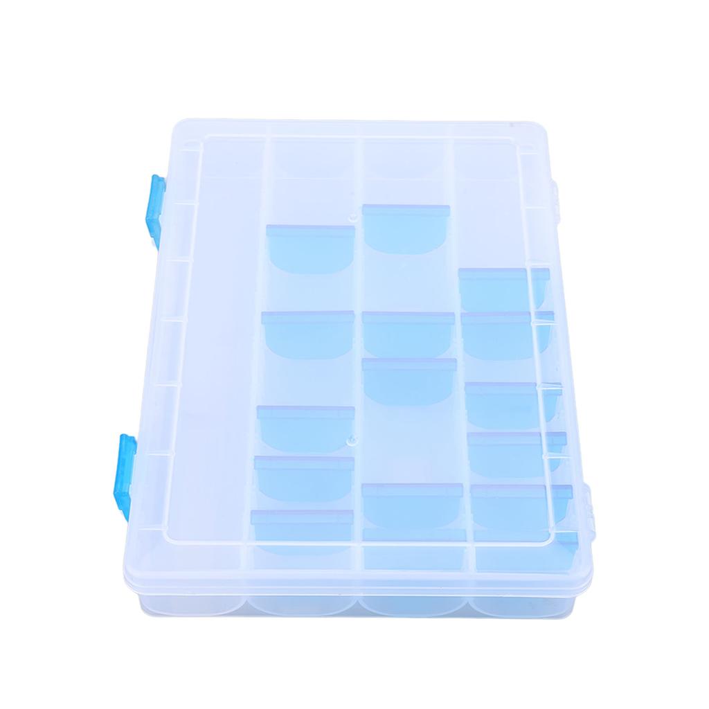 Лоток для рыболовных снастей Пластиковый Прозрачный Легкий Коробка для хранения рыболовных снастей с вставками для рыболовных крючков