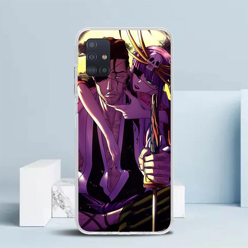 Bleach Кёраку Сюнсуй Мягкий Чехол для Samsung Galaxy A12 A22 A32 A52 A72 A02S Чехол для Телефона Note 20 Ultra 10 S10 Plus A51 A71 A50S