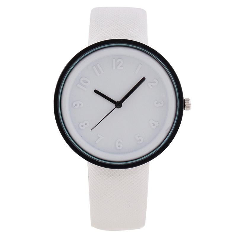 Обработка на заказ мода японский хипстер Харадзюку цветные желе цифровые мужские часы женские часы студенческий ремень