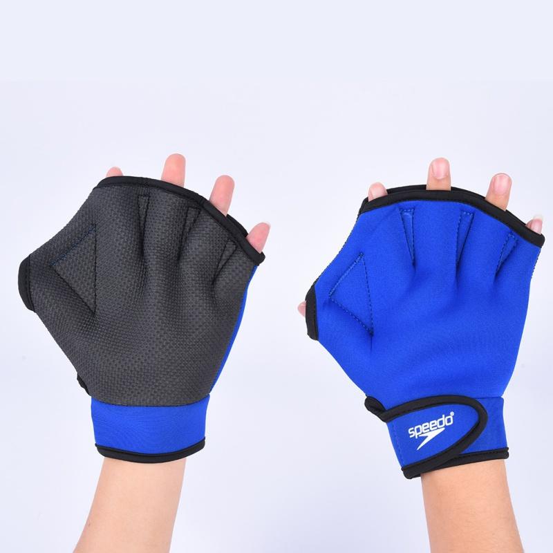 1 Pair Neoprene Diving Gloves Snorkeling Dive Swimming Paddles Palm Webbed Scratch-Resistant Hand Guard Equipment Gloves