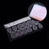 Transparent False Nail DIY Tips Decals Glue Sticker Nail Art Tape Self Adhesive Manicure Extension