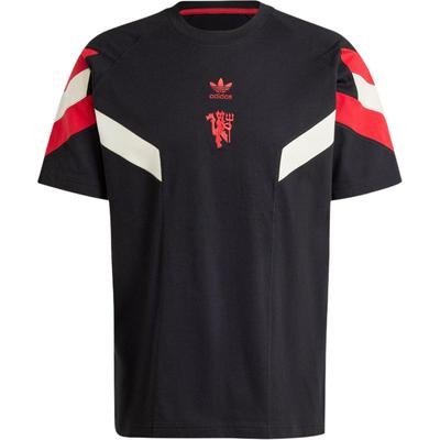 Футболка Originals SS24 Manchester United Series Casual Culture Sports с коротким рукавом для мужчин, черные IS6519