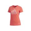 Футболка Kc Tee Bc Bj с логотипом и принтом, дышащая, с коротким рукавом, женская, оранжевая, FJ0152