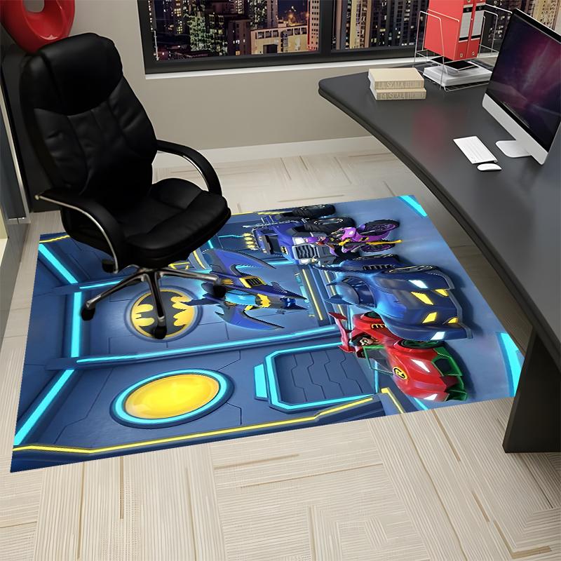 Batwheels Printed Carpet, Rug for Office Chair Living Room Bedroom Kitchen Room Decor Gifts.
