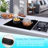 1 Set Cooktop Protector Mat Smooth Surface Household Supplies Easy To Clean Induction Cooktop Protector Mat Practical Anti-scratch
