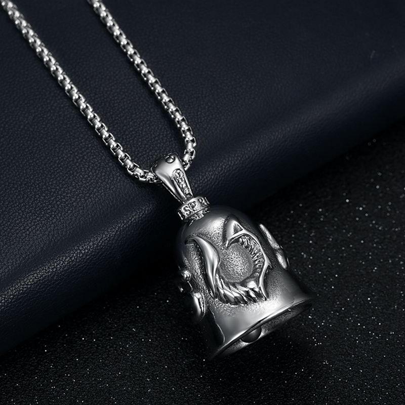 Motorcycle Bell Guardian Angel Good Luck Keychain And Driving Safety Pendant Accessory For Bikers Pet Pendant Jewelry Dropship