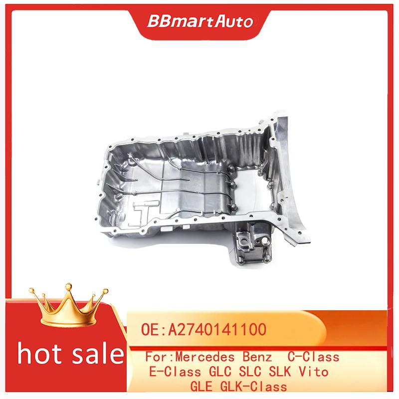 BBmart Auto Parts 1pcs Engine Upper Oil Pan For Mercedes Benz C-Class E-Class GLC SLC SLK Vito GLE GLK-Class OE A2740141100
