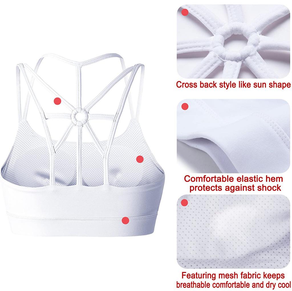 Women's Sports Bra Without Steel Ring Thickened Yoga Corset Sports Bra Top