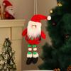 Santa Claus Christmas Santa Claus Pendant Elk Deer Doll Christmas Doll Ornament  New Year